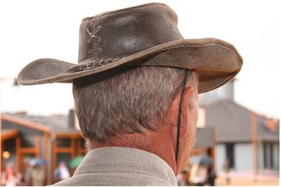 Man with Cowboy Hat